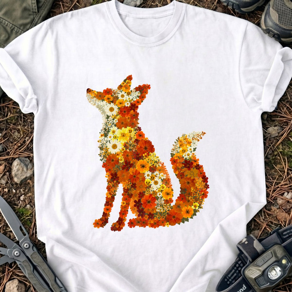 Flower Fox T-Shirt