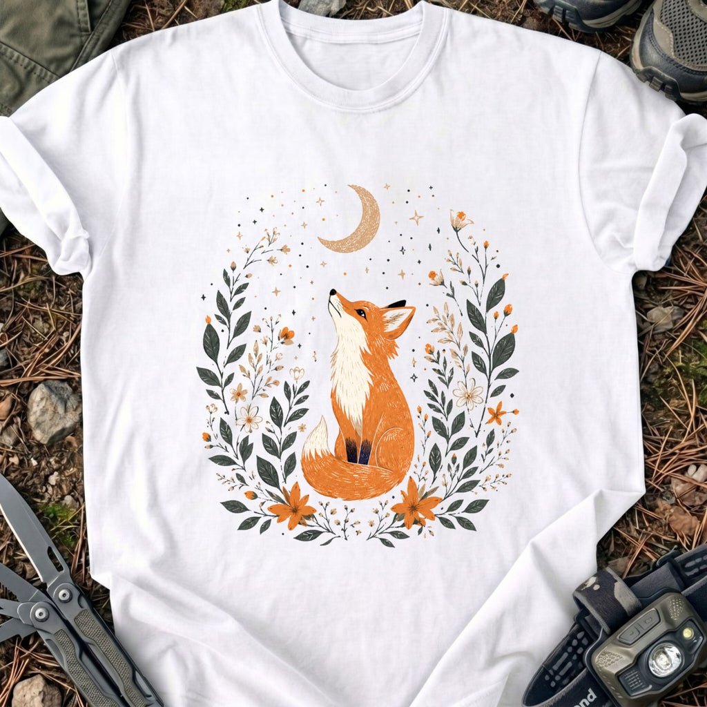 Fox At Night T-Shirt