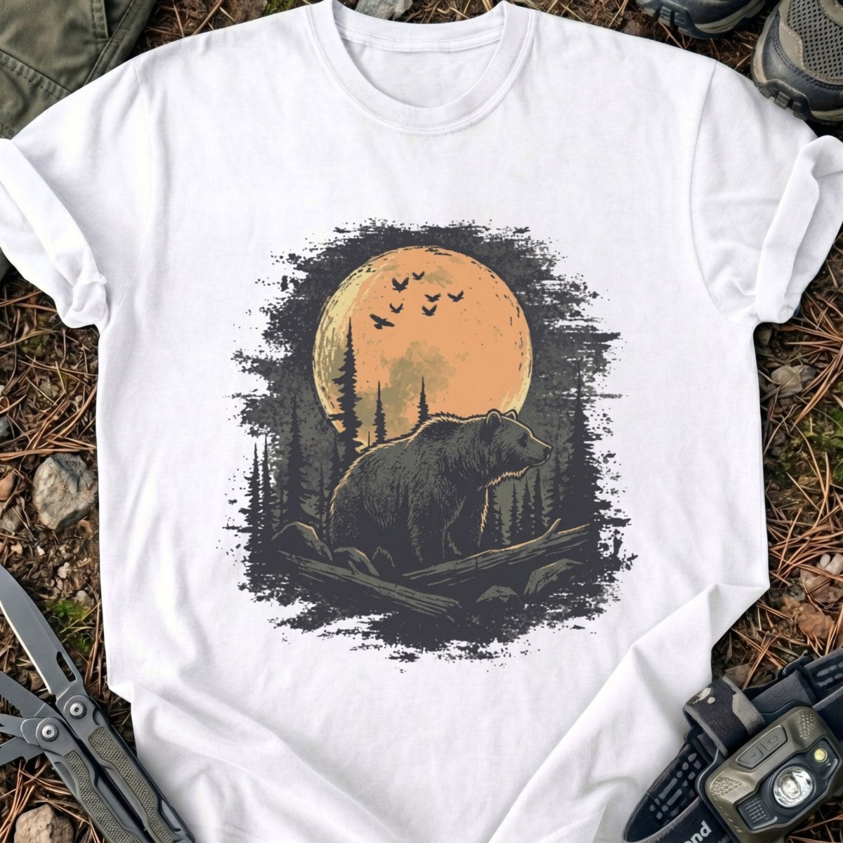 Bear At T-Shirt