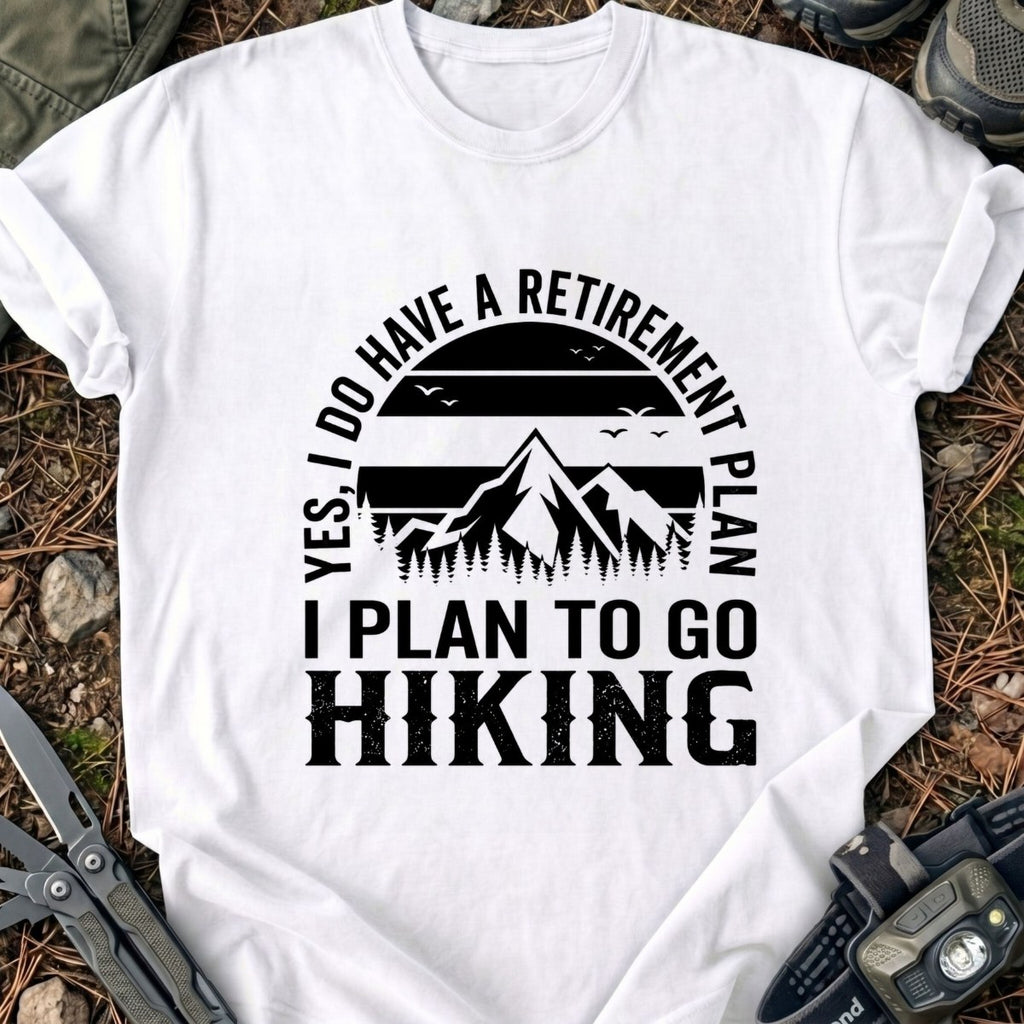 Retire in T-Shirt