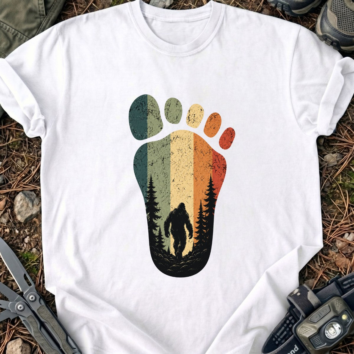 Bigfoot Was Here T-Shirt