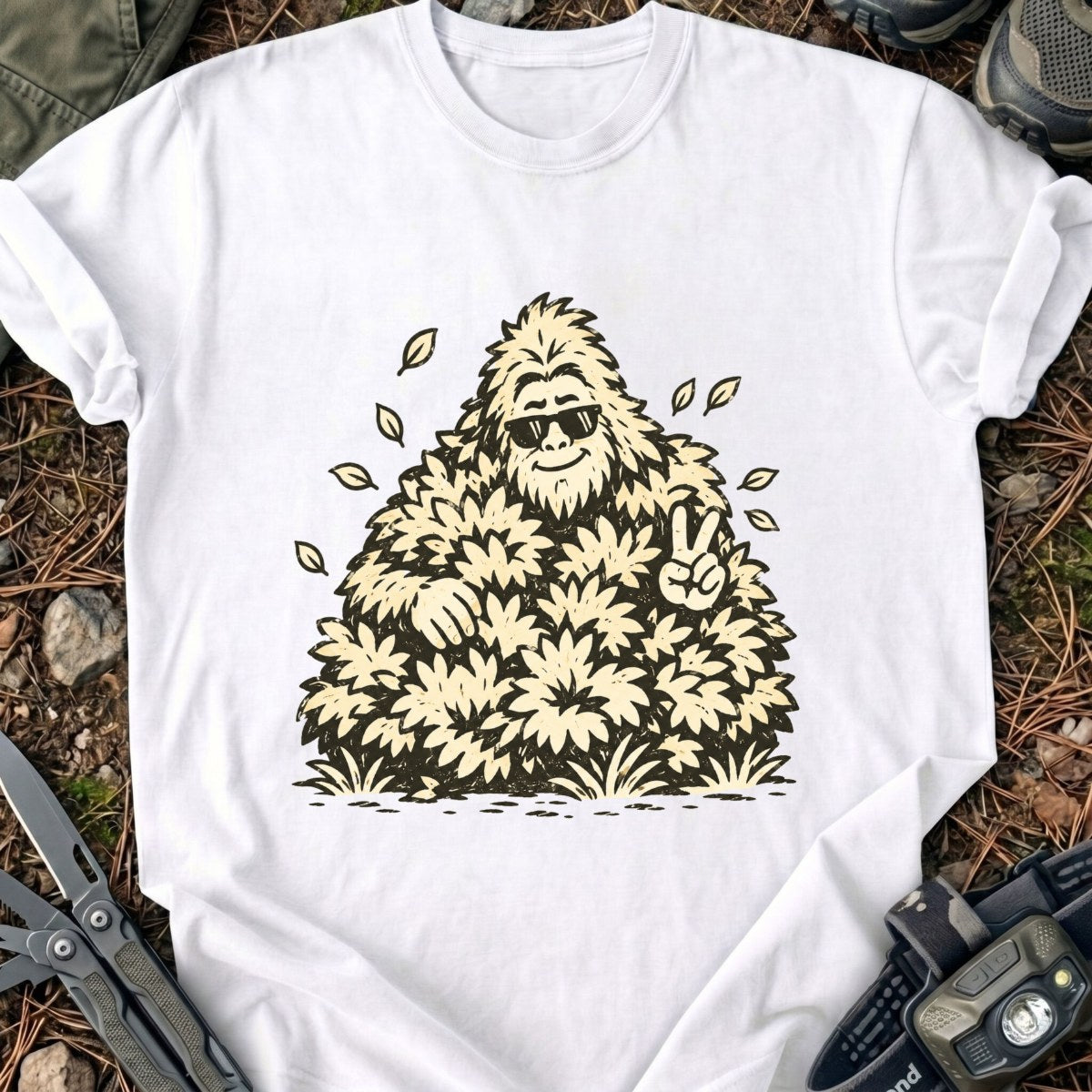 Chill Bigfoot Vibes T-Shirt