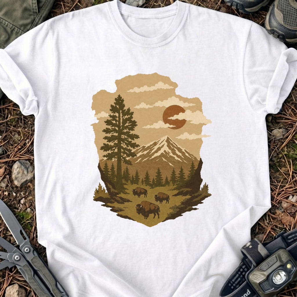 Bison Range T-Shirt