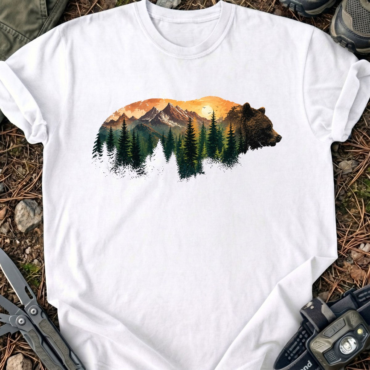 Sunset Bear T-Shirt