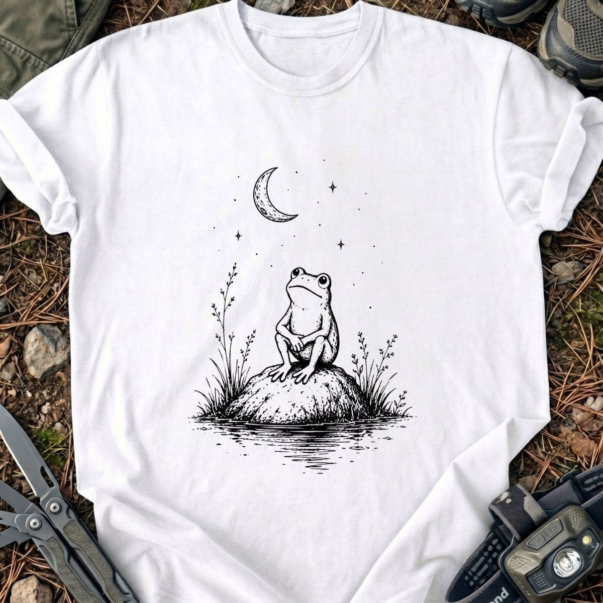 Frog At T-Shirt