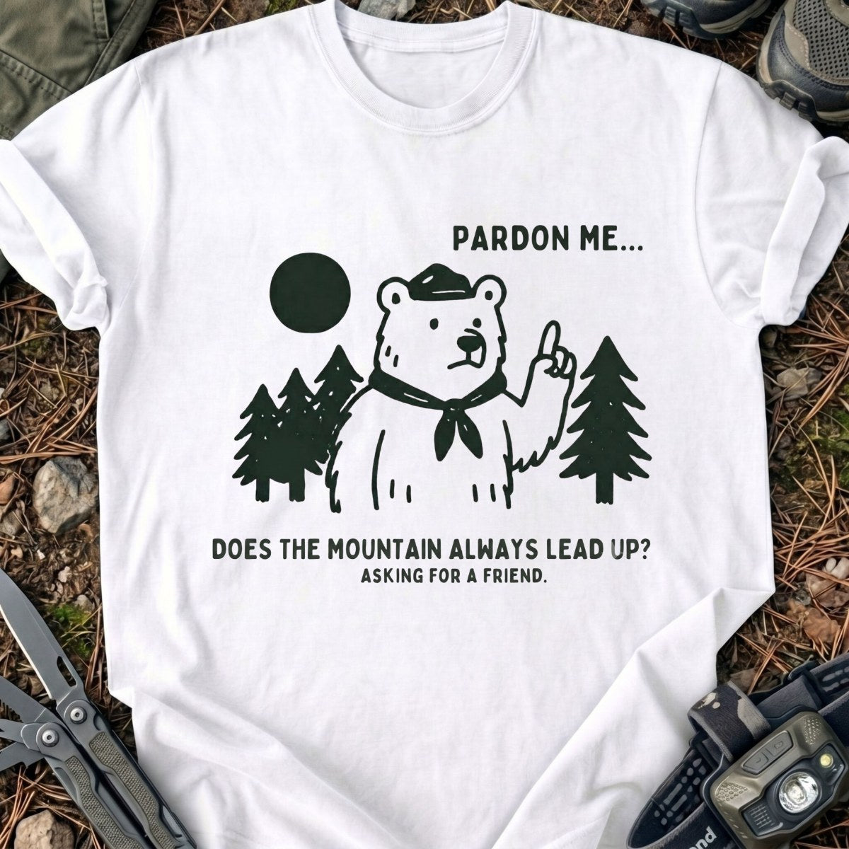 Polite Peak Bear T-Shirt