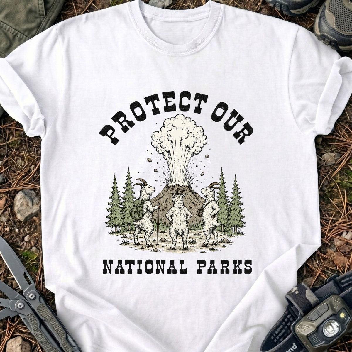 Goat Squad Geology T-Shirt