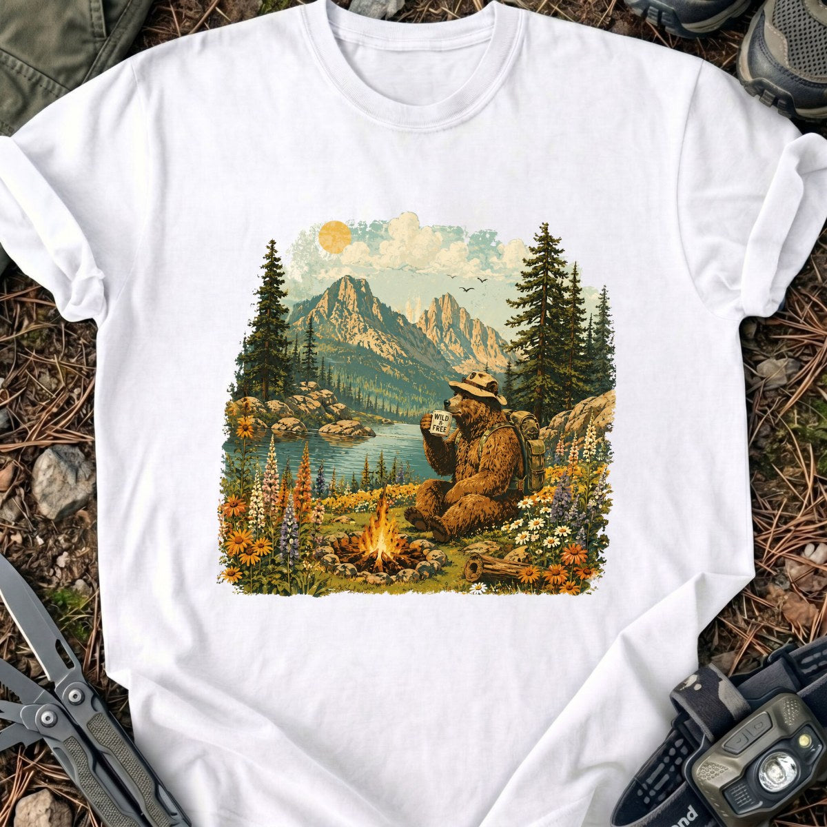 Bigfoot In T-Shirt