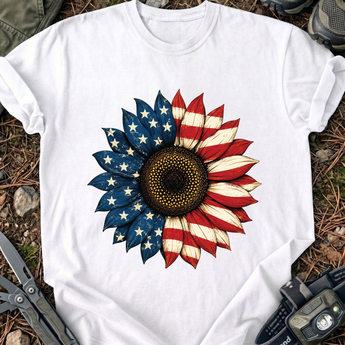 Patriot in T-Shirt