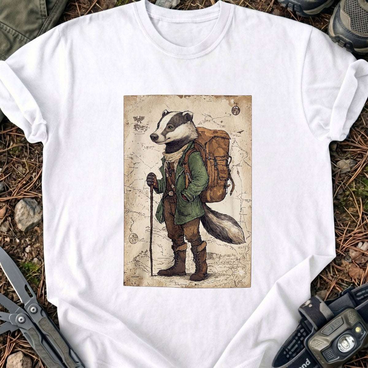Badger Map T-Shirt