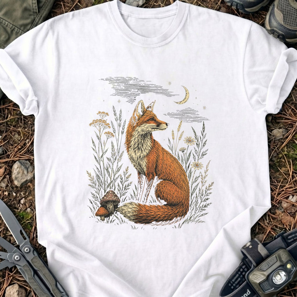 Fox In T-Shirt